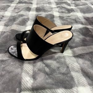 Nine West Women's Azinta Leather Heeled Sandal